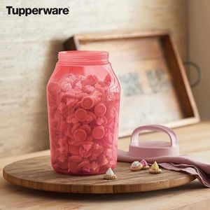 Gently used tupperware 3 qt universal jar